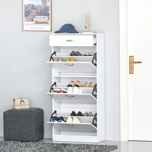 Homcom high gloss - gloss, cabinet