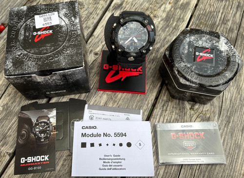 Casio shock mudmaster watch - g-shock,
