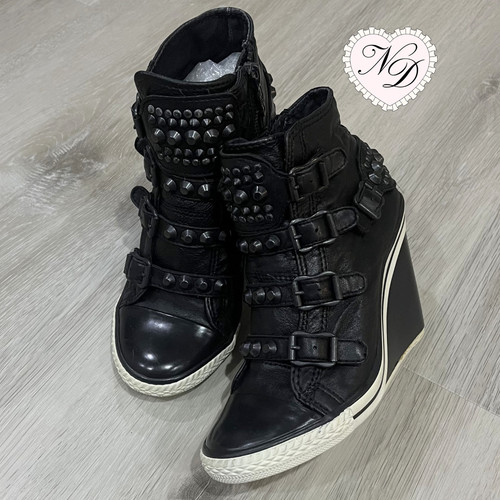 Ash studded thelma sneaker - ash,