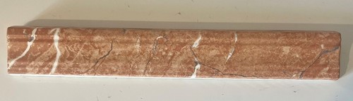 Terracotta red marble effect - terracotta,