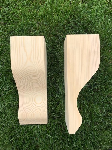 Wooden corbels shelf - corbels, (shelf