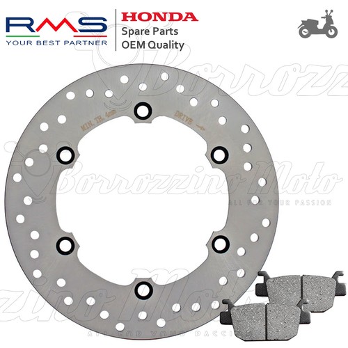 Rear brake disc organic pads - rear,