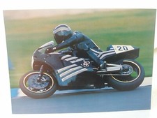 JPS Motorcycle Racing Vintage ad Postcard John Player Special Norton Motorcycle