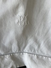 Antique French Linen Sheet