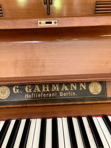 Upright piano used - upright,