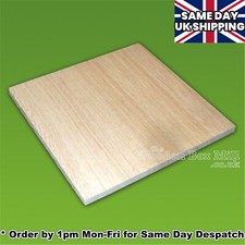 Square Wooden Wood Craft Blank Choose Size & Quantity for pyrography or decorate