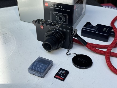 Leica lux black compact - leica, 4