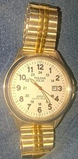 Vintage Mens Pulsar Solar AS32-X001 Watch Working