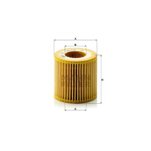 Mann hu710x oil - mann, filter