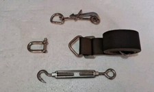 2" Liferaft Grey Nylon