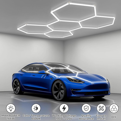 Hexagon led lighting car - led,