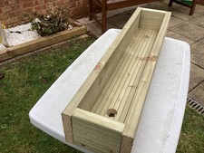Wooden Garden Planter Trough