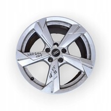 1x Alloy Wheel 18 Inch 8.0" 5x112 39ET Gloss Silver 4K0601025D Audi A6 C8 Rim Wheel