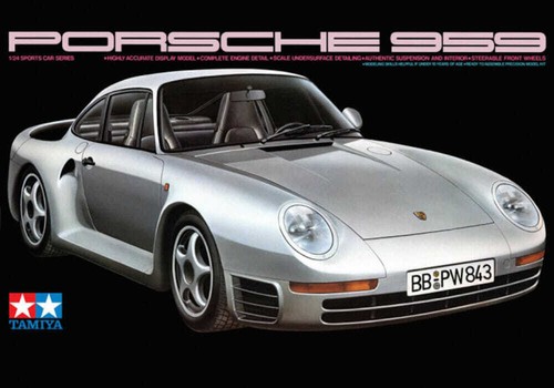 Tamiya porsche 959 kit - tamiya,