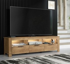 TV Stand Dark Oak Effect 170cm