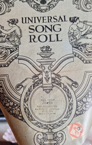 Vintage universal song roll - song,