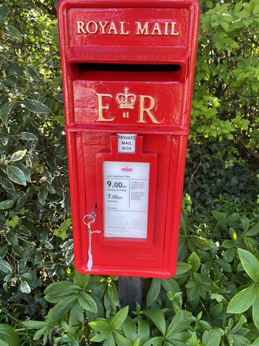 Original royal mail post box - original,