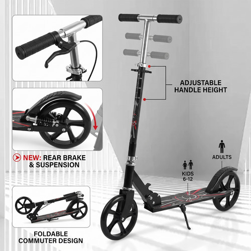 Foldable kids adult - foldable, kick
