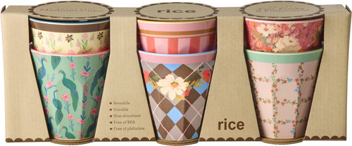 Rice melamine cups - rice, by