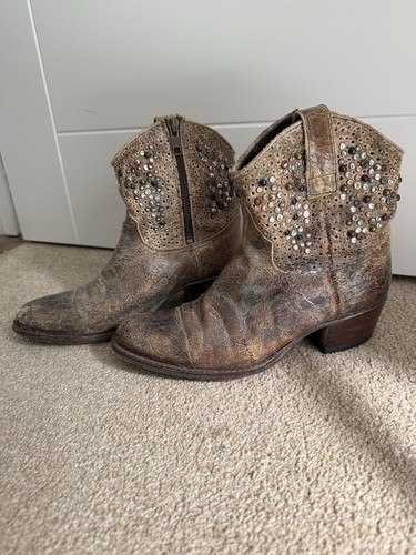 Sendra ladies brown leather - brown,
