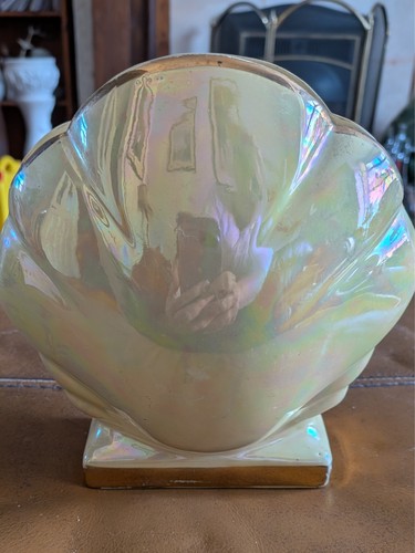 Sadler june clam vase - sadler,