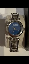 VINTAGE LADIES GUCCI SILVER TONE WATCH