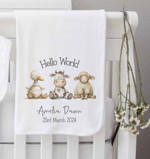 Baby blanket~Personalised Baby