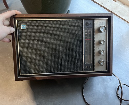Vintage transistor radio - transistor,