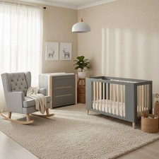 Cocoon Evoke 4-in-1 Nursery Room Set – Dove Grey