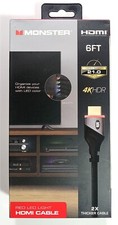 Monster HDMI 6 ft 4K HDR High