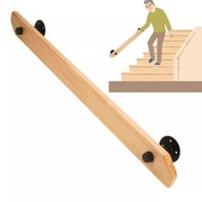 100cm wooden stair handrail - stair,