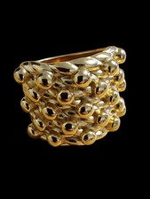 Gold Plated Keeper Ring