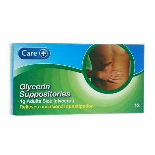 Care glycerin suppositories - care,