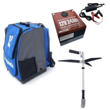 Lowrance Explorer Series Ice Bag Transducer Pole and 24Ah Battery 000-15954-001