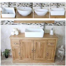 Bathroom Vanity Unit Oak