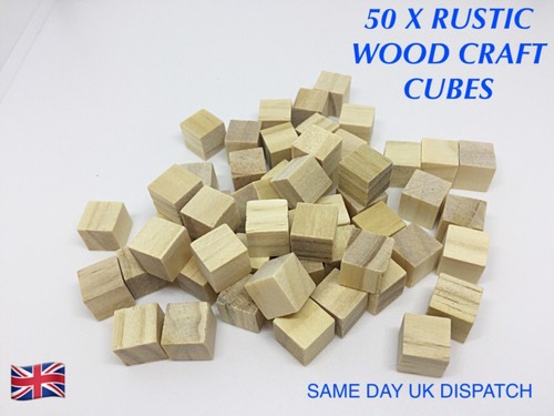 Natural wooden blocks - 50,