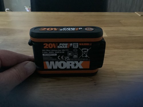 Worx genuine 0ah battery - genuine,