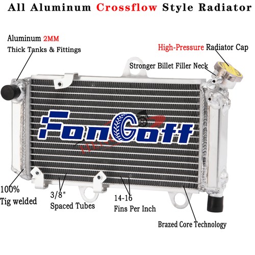 Aluminum radiator for - radiator, 04-14