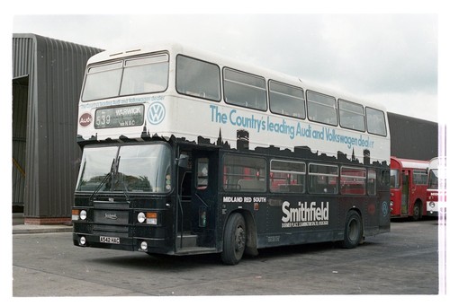 Midland red ecw leyland - red,