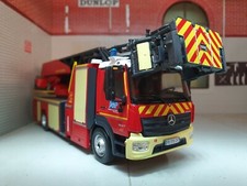 1:43 Mercedes Atego Fire Engine 1627 Metz Turntable Ladder Diecast France 2018
