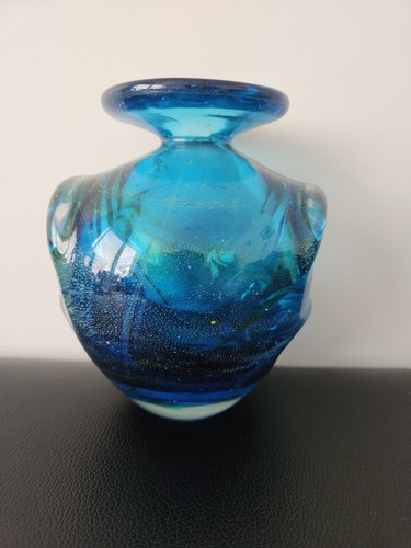 Mdina 1970s pulled - ear, glass