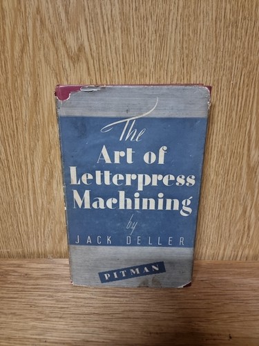 Vintage the art letterpress - art, of