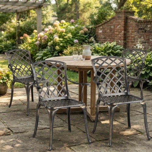 Antique bistro patio dining - antique,