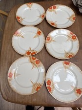 6 SWINNERTONS HAMPTON IVORY Plates  22cm