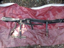 Caravan gas bottle securing