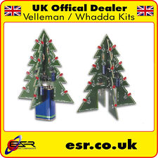 WSSA130 Red LED 3D Battery Powered Xmas Tree DIY Electronic Soldering Project