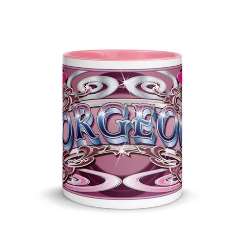 Gorgeous fairground art mug - gorgeous,