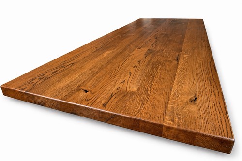 Solid oak worktop rustic 100 - oak,