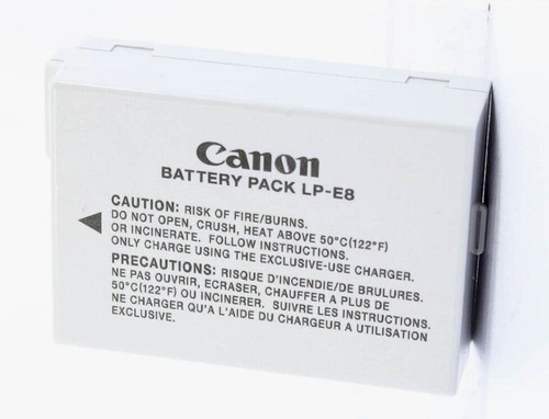 Genuine canon battery - canon, lp-e8