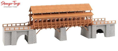 Faller wooden railway bridge - faller,